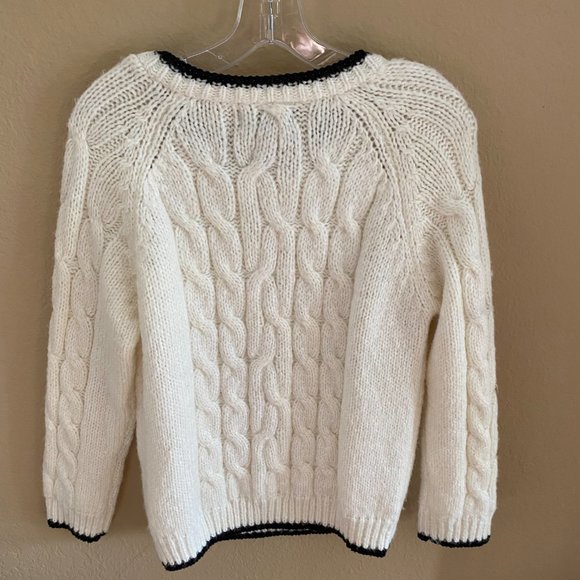 house of mua mua "i don't give a chic" embellished sweater - Picture 3 of 4